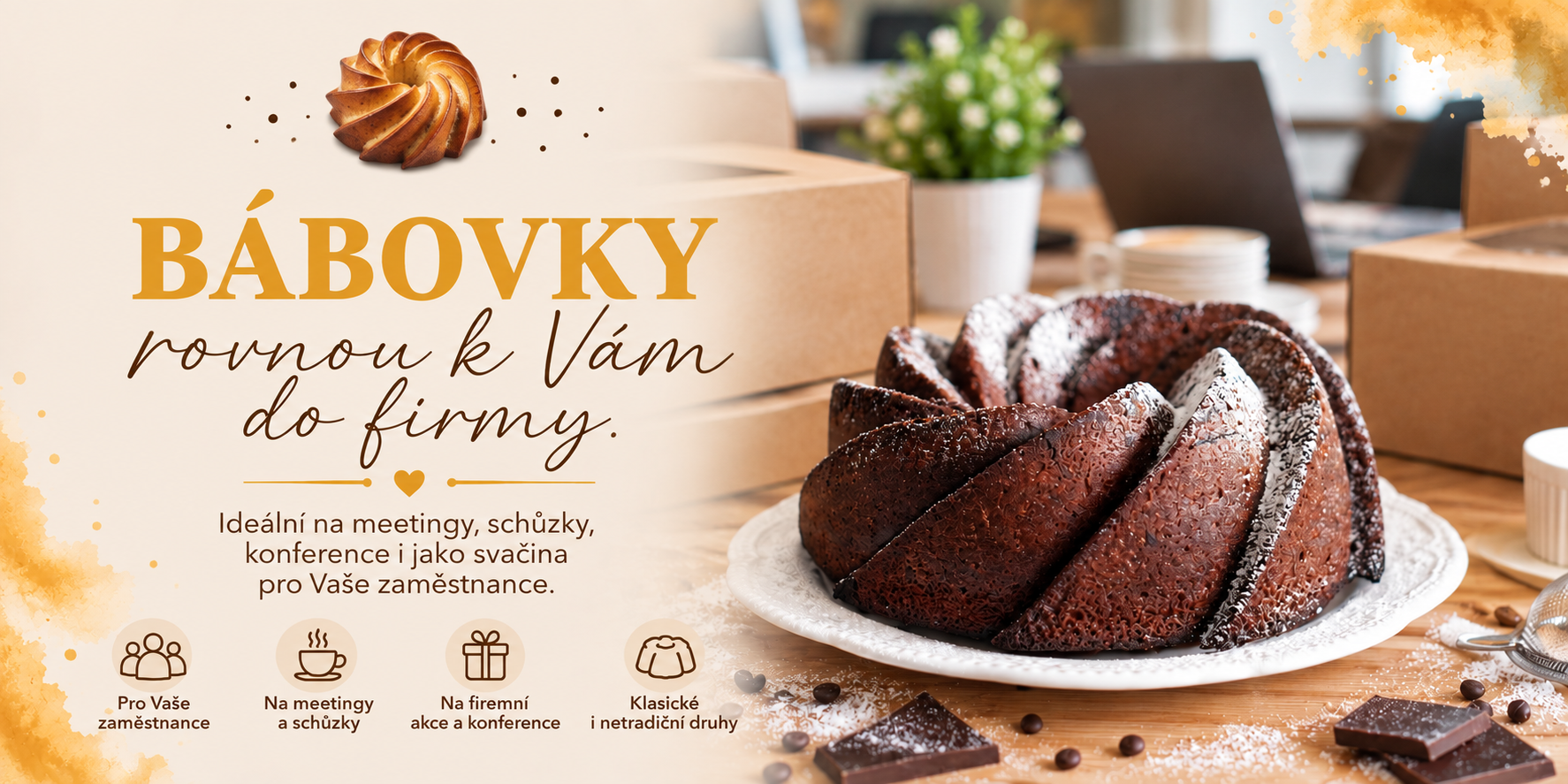 Bábovky rovnou do firmy